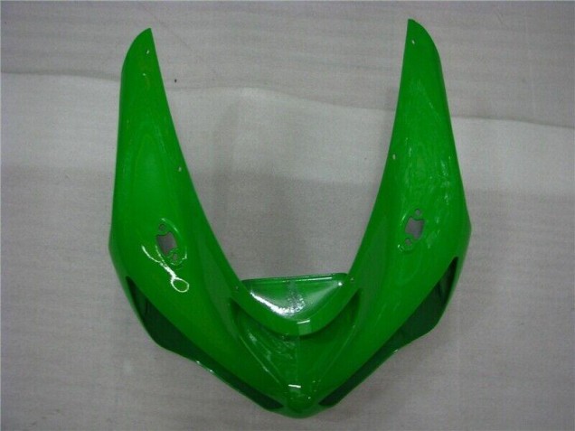 Verde Nero Opaco Carene Moto Kawasaki ZX6R 2005-2006 Verde Nero Opaco Carene Moto Kawasaki ZX6R 2005-2006