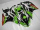 Verde Nero Rosso Carene Moto Kawasaki ZX6R 2009-2012 Verde Nero Rosso Carene Moto Kawasaki ZX6R 2009-2012