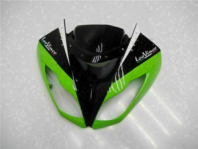 Verde Nero Rosso Carene Moto Kawasaki ZX6R 2009-2012 Verde Nero Rosso Carene Moto Kawasaki ZX6R 2009-2012