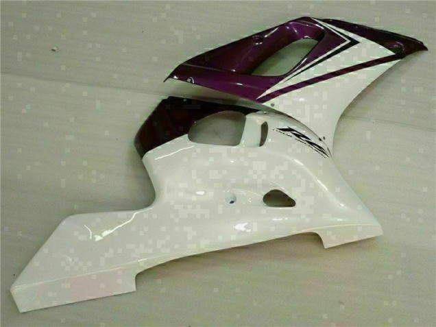 Viola Bianco Carene Moto Yamaha R6 1998-2002 Viola Bianco Carene Moto Yamaha R6 1998-2002