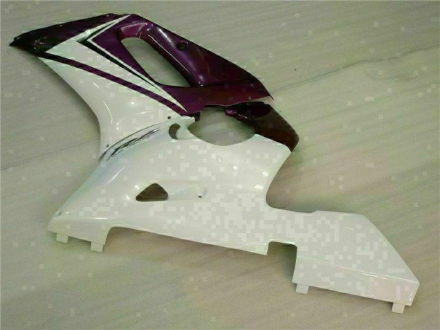 Viola Bianco Carene Moto Yamaha R6 1998-2002 Viola Bianco Carene Moto Yamaha R6 1998-2002