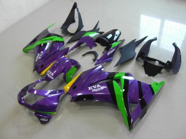 Viola EVA Corsa Carene Moto Kawasaki ZX 250R 2008-2012