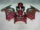 Viola Rosso Carene Moto Kawasaki EX250 2008-2012 Viola Rosso Carene Moto Kawasaki EX250 2008-2012