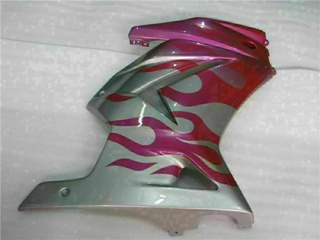 Viola Rosso Carene Moto Kawasaki EX250 2008-2012 Viola Rosso Carene Moto Kawasaki EX250 2008-2012