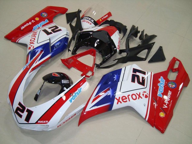 Xerox 21 Carene Moto Ducati 848 1098 1198 2007-2014 Xerox 21 Carene Moto Ducati 848 1098 1198 2007-2014